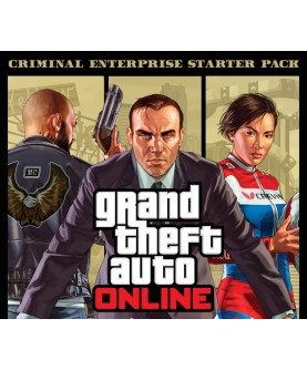 Grand Theft Auto V + Criminal Enterprise Starter Pack DLC Rockstar Digital Download Key EUROPE